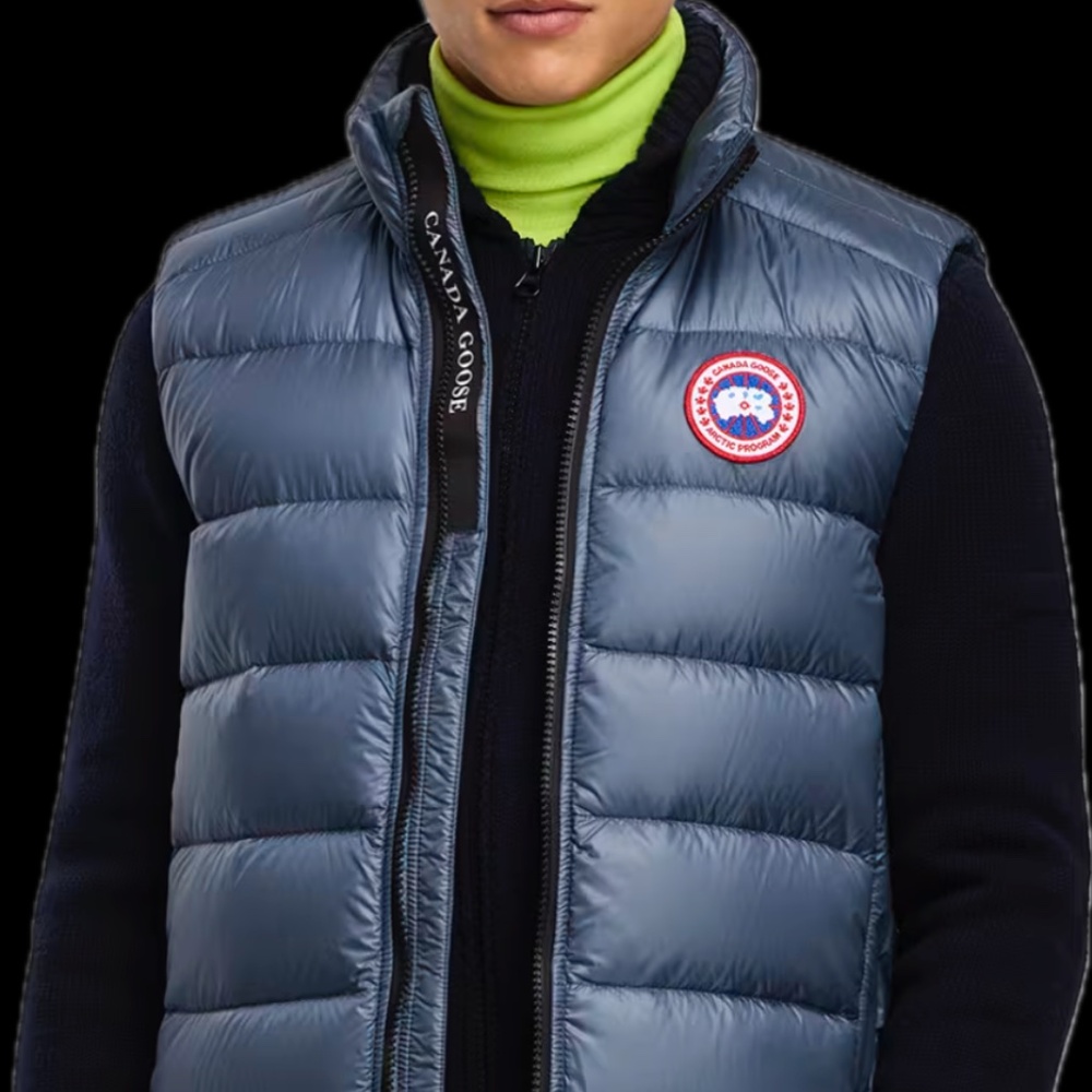 Canada Goose Men’s Crofton Vest - Ozone Blue - Size Medium - Authentic